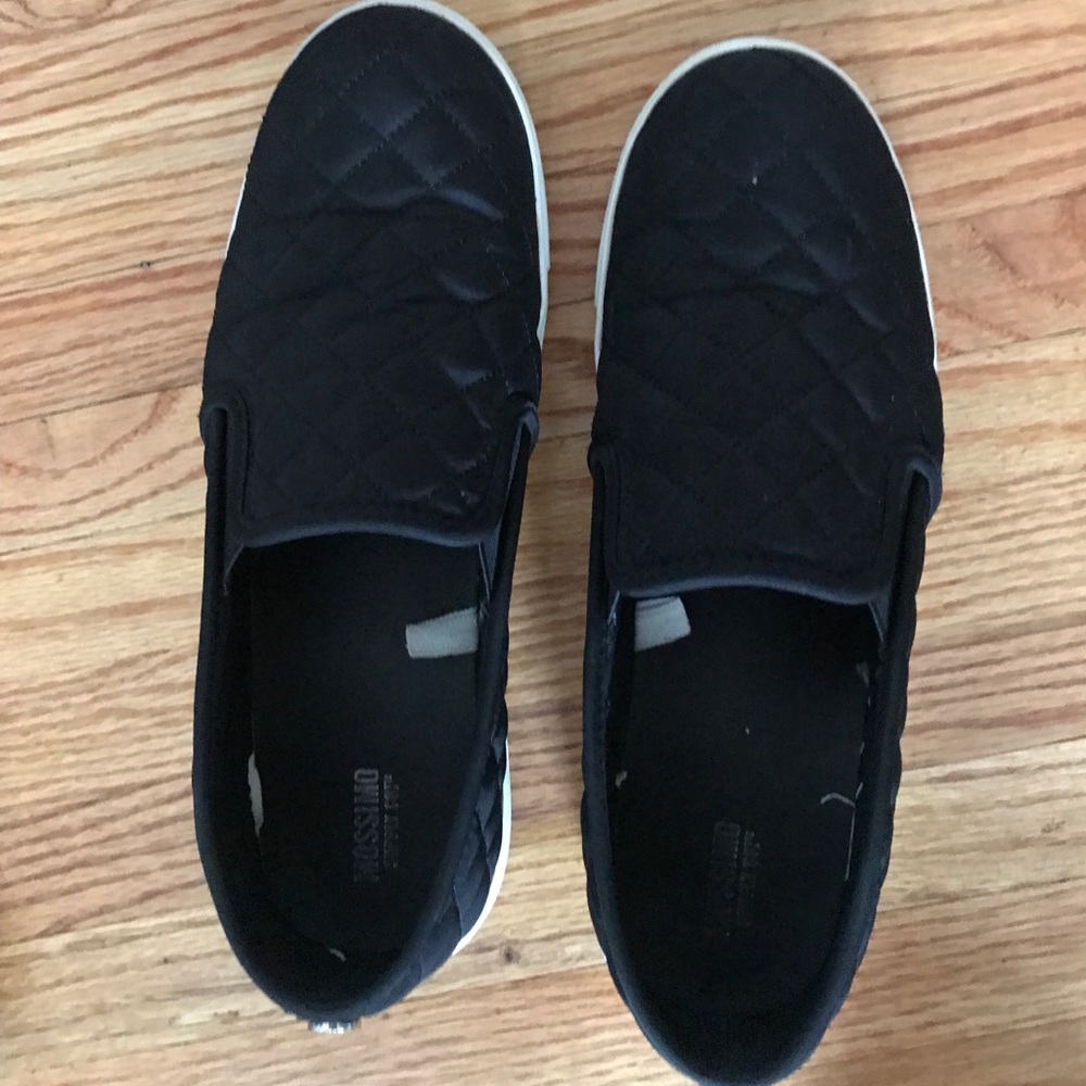 Target black slip ons